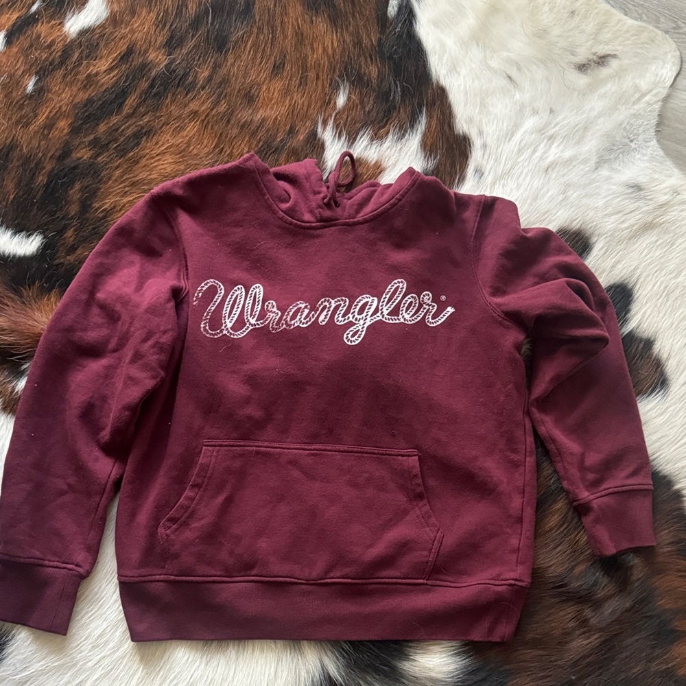 Wrangler Burgundy Pullover